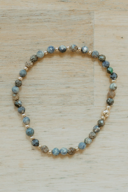 September Birthstone Bracelet - Sapphire